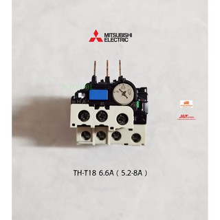 MITSUBISHI โอเวอร์โหลด Overload Relay TH-T18 6.6A ( 5.2-8A )