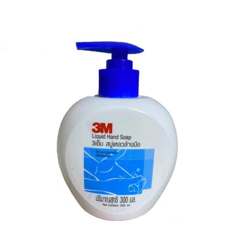 Sale 3M สบู่เหลวล้างมือ 300 ml 3M สบู่เหลวล้างมือ และเจลล้างมือ ขนาด 300 มล.