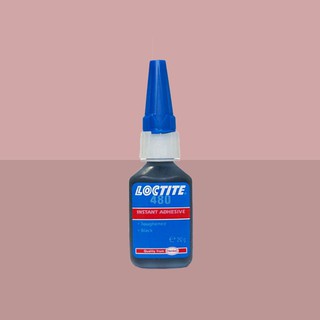 LOCTITE 480 กาวแห้งเร็ว 480 ขนาด 20 กรัม ( Instant Adhesive ) ล็อคไทท์ 480 กาวแห้งเร็วสีดำ