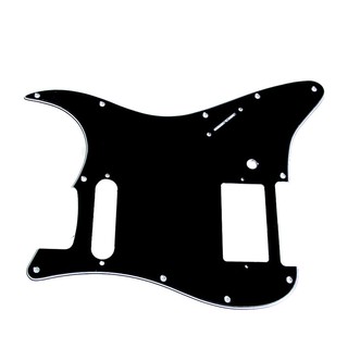 Sun Pickguard สีด ํา 3 ชั้นสําหรับ Fender Stratocaster Hs Single Strat Humbucker