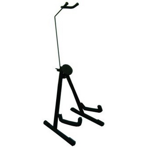 Guitar Stand ขาตั้งกีต้าร์ - Black มีแกนค้ำคอ เป็นโลหะอย่างดี พร้อมส่ง ส่งเร็ว