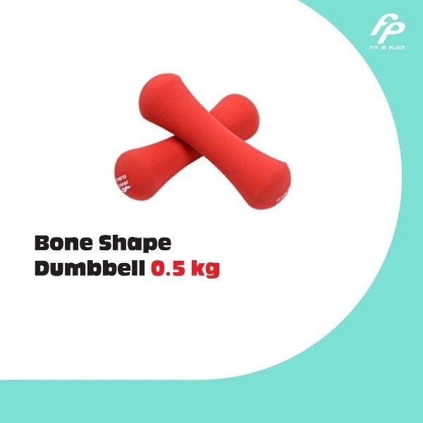 Fit in Place - Joinfit Bone Shape Neoprene Dumbbells 0.5 kg