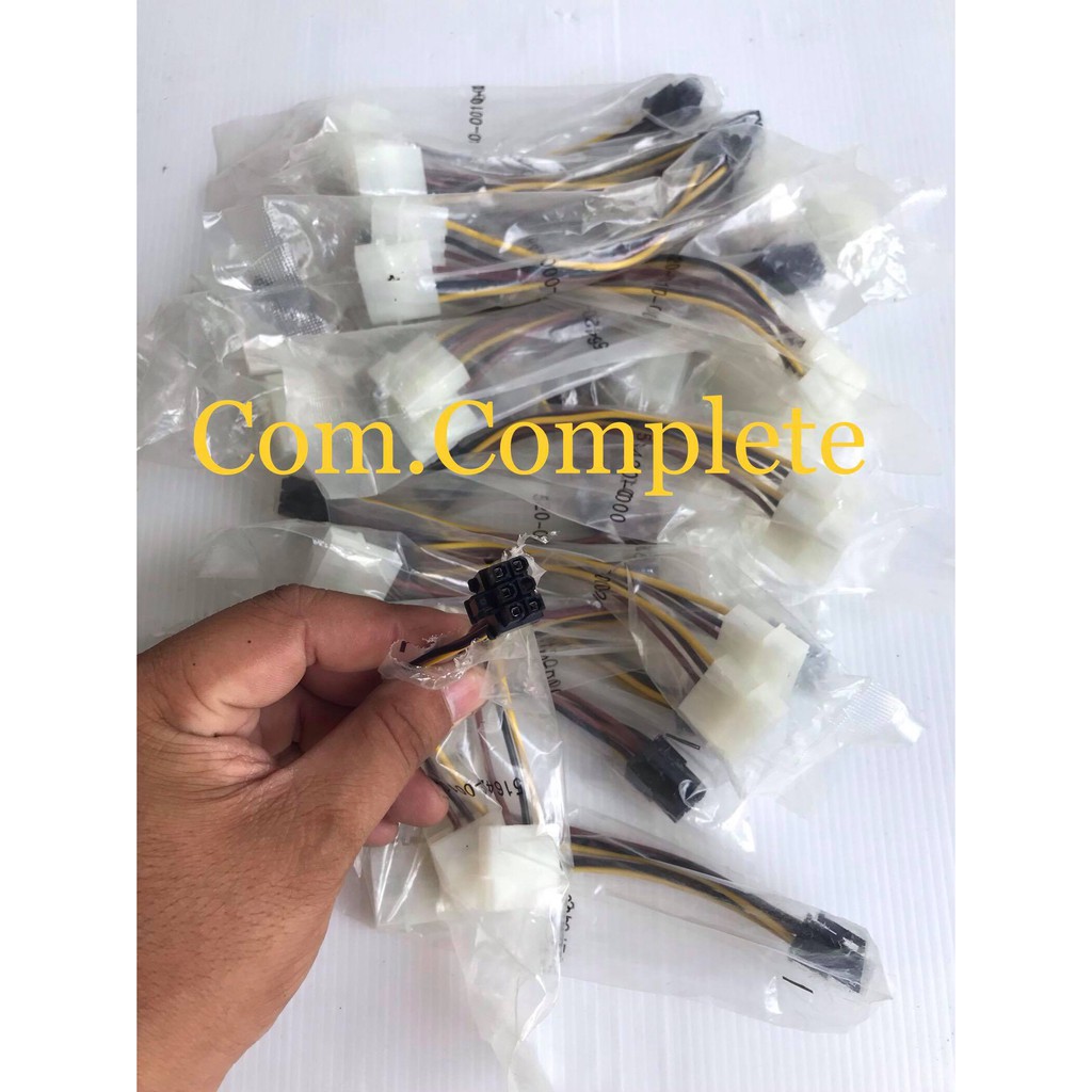 สายแปลงPsu Molex 6 Pin To VGA ของใหม่ยังไม่แกะ