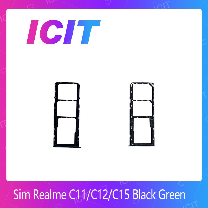 Realme C11 / C12 / C15  อะไหล่ถาดซิม ถาดใส่ซิม Sim Tray (ได้1ชิ้นค่ะ) สินค้าพร้อมส่ง คุณภาพดี อะไหล่มือถือ ICIT 2020