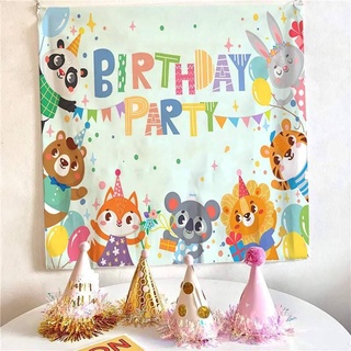 ฉากผ้า H B D เพิ่มสีสันของงานวันเกิด