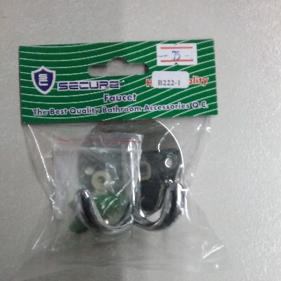 B222-1 ขอแขวน 1 ขอ แบบคู่ ซีเคียว