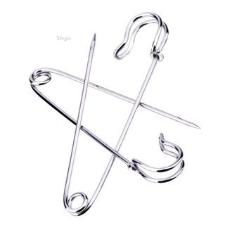 Shiyin 12pcs New Large Heavy Duty Stainless Steel Big Jumbo Safety Pin Blanket Crafting