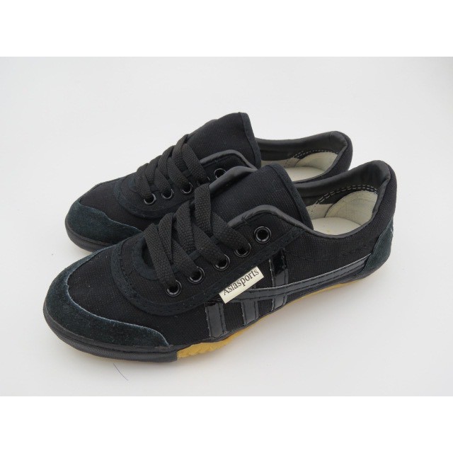 รองเท้าผ้าใบ LEO รุ่น ASIASPORTS สีดำล้วน