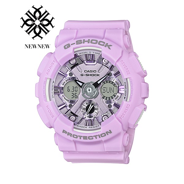 G-Shock mini รุ่น GMA-S120DP-6A สีม่วงอ่อน ของแท้ มีใบรับประกัน CMG 1 ปี + กล่อง