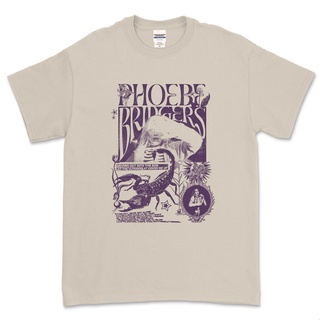 คอลูกเรือเสื้อยืดคอกลมเสื้อยืด พิมพ์ลาย Phoebe BRIDGERS I KNOW THE ENDผ้าฝ้ายแท้