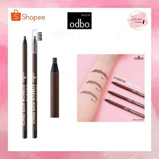 ดินสอเขียนคิ้ว คิ้วเชือก โอดีบีโอ สมูท อายบราว โรพ เพ็นซิล Odbo Smooth Eyebrow Rope Pencil OD750 (แท่ง)