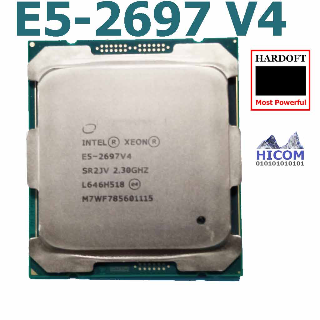 Intel Xeon E5-2697 V4 2.3 GHz Processing core (18 Core 36 Thread) CPU ราคา 18900 บาท E5-2697v4 E5-2690v4 E5-2630v3