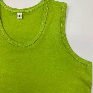 เสื้อกล้าม เด็กชาย-เด็กหญิง 16 สี 3 ไซส์ ผ้าคอตตอนสีพื้น Tank Tops for Kids unisex