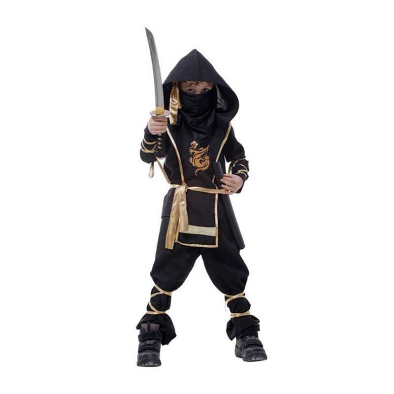 นินจาคอสเพลย์เครื่องแต่งกายหน้ากากคาร์นิวัลของขวัญวันเกิดเด็กคริสต์มาส - รูปที่ 3