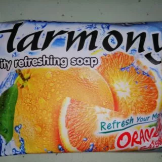 ❗ยกลังสุดคุ้ม 72 ก้อน❗ Harmony ฮาร์โมนี่ สบู่ผลไม้ 70-75 กรัม กลิ่นต่างๆ 1 ลัง 72 ก้อน 🍊🍇🍓🍋🍏