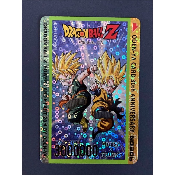 Dragon Ball Z Power Card R206