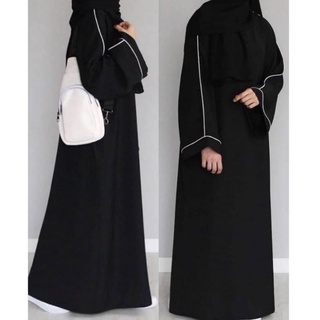 Abaya เรียบง่าย  หรูหรา