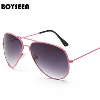 แว่นตากันแดด BOYSEEN Classic แฟชั่นผู้ชาย / ผู้หญิงแว่นตาเคลือบสีสันแว่นตา Sun Glasses UV400 3026