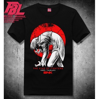 เสื้อยืดผ้าฝ้าย พิมพ์ลายอนิเมะ King of Fighters NGF32T65E 97KOF สําหรับผู้ชาย O65YT663430สามารถปรับแต่งได้