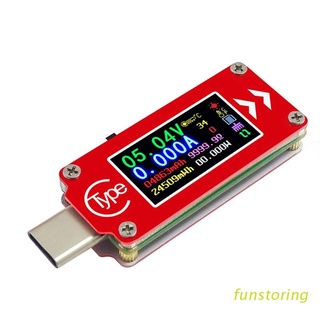 FUN RD TC64 Type-C USB Tester Voltage Current Meter Quick PD Charger Testing Monitor