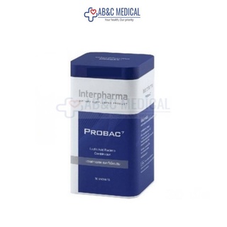 exp06/Jun/24 PROBAC 7 1 กล่อง 30 ซองผลิตภัณฑ์เสริมอาหาร โปรแบคเซเว่น แลคติกแอซิด แบคทีเรียผสม probac