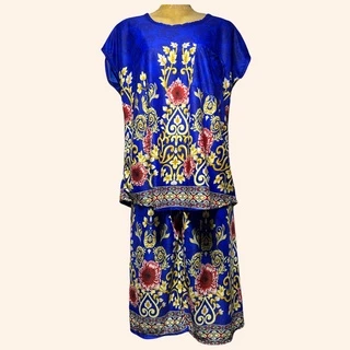 ชุดอาม่า ผ้านิ่มเกาหลี ใส่สบาย มีกระเป๋าที่เสื้อ A01 P04