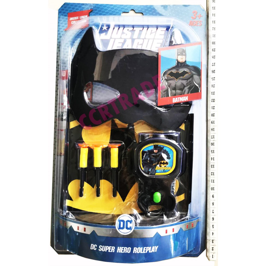 (ฉลองฮาโลวีน ลดเหลือ 99 บาท!!) เซ็ทแต่งตัวฮีโร่ DC Set 2+อาวุธแผงใหญ่ 21.5x35 ซม.(ลิขสิทธิ์แท้) - รูปที่ 2