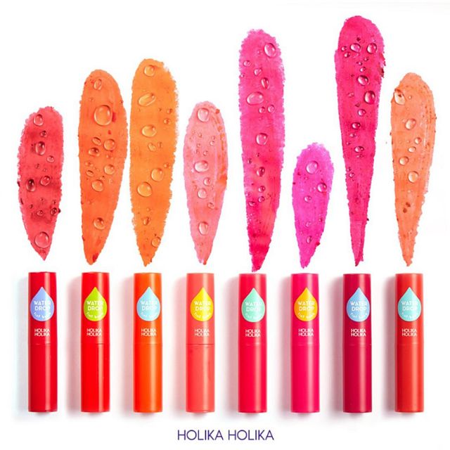 [ของแท้ | พร้อมส่ง][ลดอีก 100 บาทใส่โคด "NEWYQVW"] Holika Holika water drop tint bomb