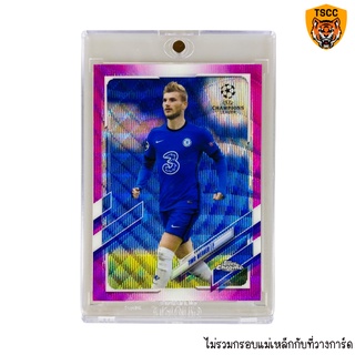 2020-21 Topps Chrome UEFA Champions League  Timo Werner  Pink X-Factor