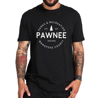 เสื้อยืด ผ้าฝ้าย 100% พิมพ์ลายต้นไม้ Sebastian Parks and Rec Pawnee สไตล์วินเทจ ย้อนยุค คุณภาพสูงS-5XL