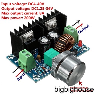 [Biho] XL4016E1 High Power DC Voltage Regulator DC-DC XH-M401 Buck Module with Maximum 8A Tire Voltage Regulator