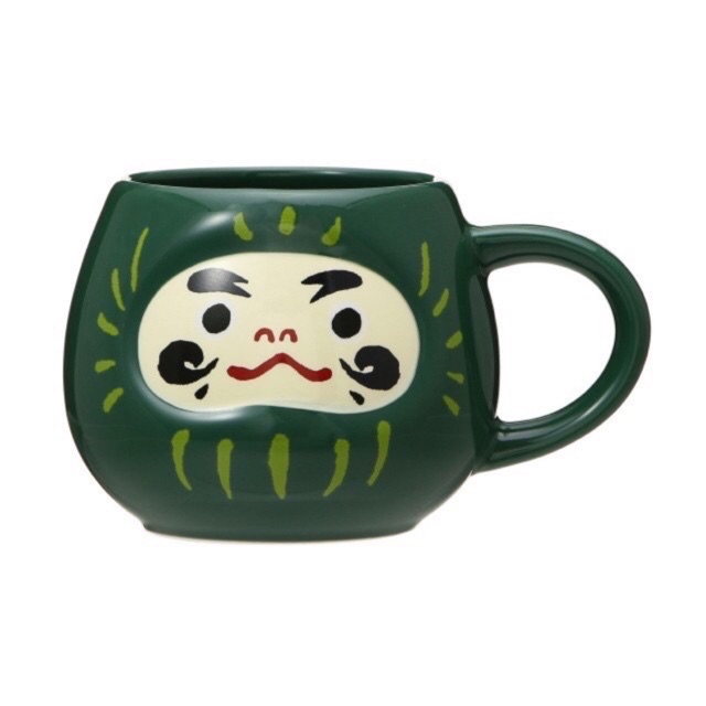 Starbucks japan mug daruma 8 oz