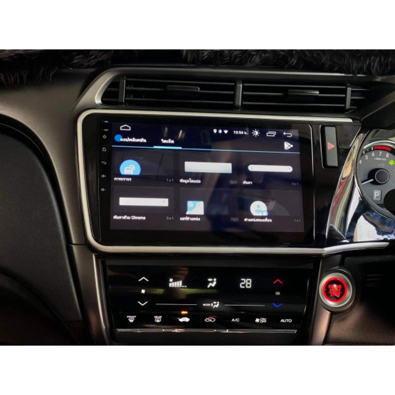 จอAndroid Honda City 2014 2018  ALPHA COUSTIC อัลฟ่า คูสติกส์ ฮอนด้า ซิตี้ จอแอนดรอย์ จอติดรถยนต์ จอ