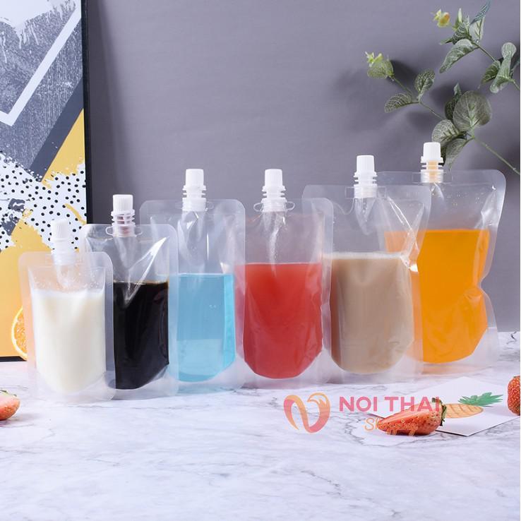 ถุงฝาเกลียวใสล้วน แบบตั้ง ขนาดบรรจุ 100, 200, 300 ml.  ทนความร้อนดี💢 nt99