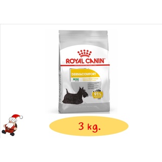 Royal Canin Mini Dermacomfort - สุนัขโต พันธุ์เล็ก ผิวแพ้ง่าย 3kg.