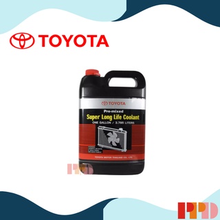 Toyota น้ำนาเติมหม้อน้ำ TOYOTA  3.785 ลิตร สีชมพู สำหรับ TOYOTA ทุกรุ่น ( รหัสอะไหล่แท้ 08889-80061 )