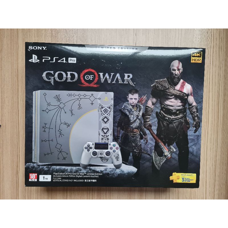 PS4 Pro God of war 1tb มือ1 ไม่แกะซีล อุปกรณ์ครบกล่อง มือ1 พร้อมส่ง