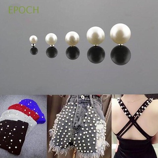 Epoch หมุดมุก ทรงกลม 6-16 มม. สําหรับตกแต่งเสื้อผ้า กระเป๋า รองเท้า งานฝีมือ DIY