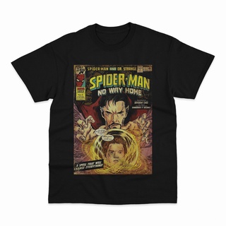 เสื้อยืด พิมพ์ลาย Spiderman No Way Home สไตล์วินเทจ คลาสสิก สําหรับผู้หญิง