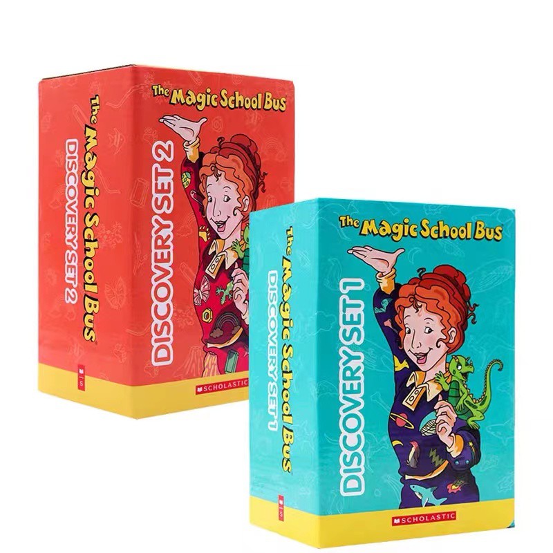 Magic School Bus Discovery Set 1+2 ,20Books,Aged 7-10