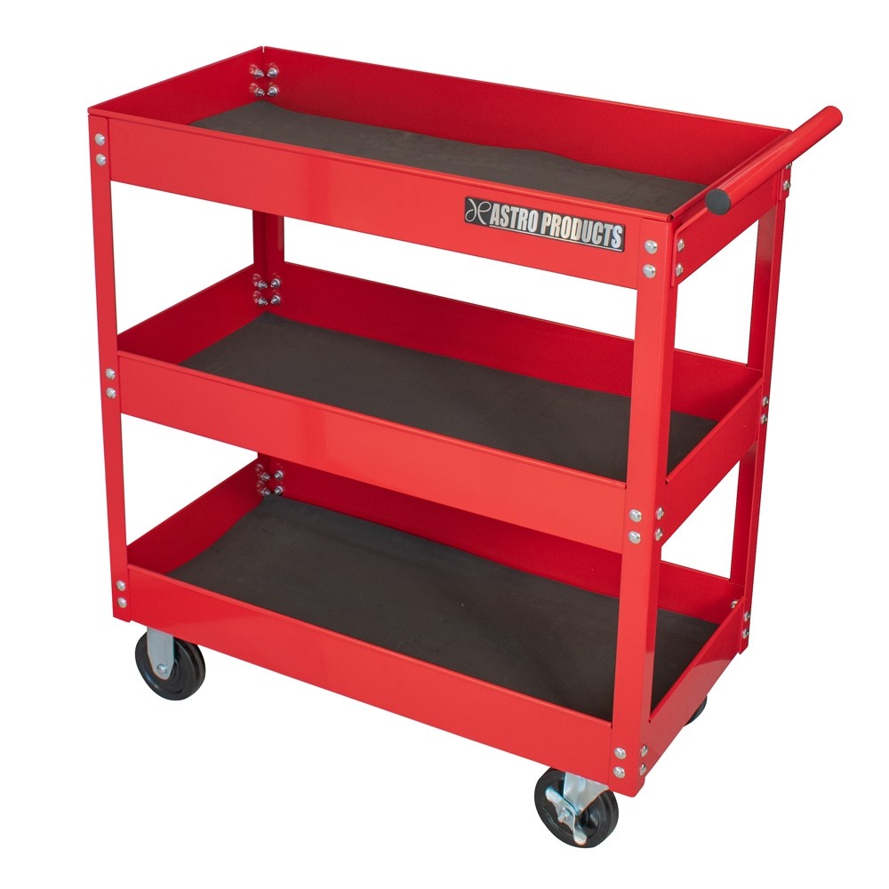 รถเข็นเครื่องมือช่าง 3 ชั้น Astro Products ( Tool Wagon 3 Trays Red TW847 )