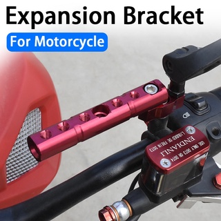 รถจักรยานยนต์ Extension Rod Bracket นำทาง USB Charger Stand Scooter วงเล็บกระจกด้านหลังกระจก Cross Bar bracket LED Spotlight Extension Pole สำหรับ Honda