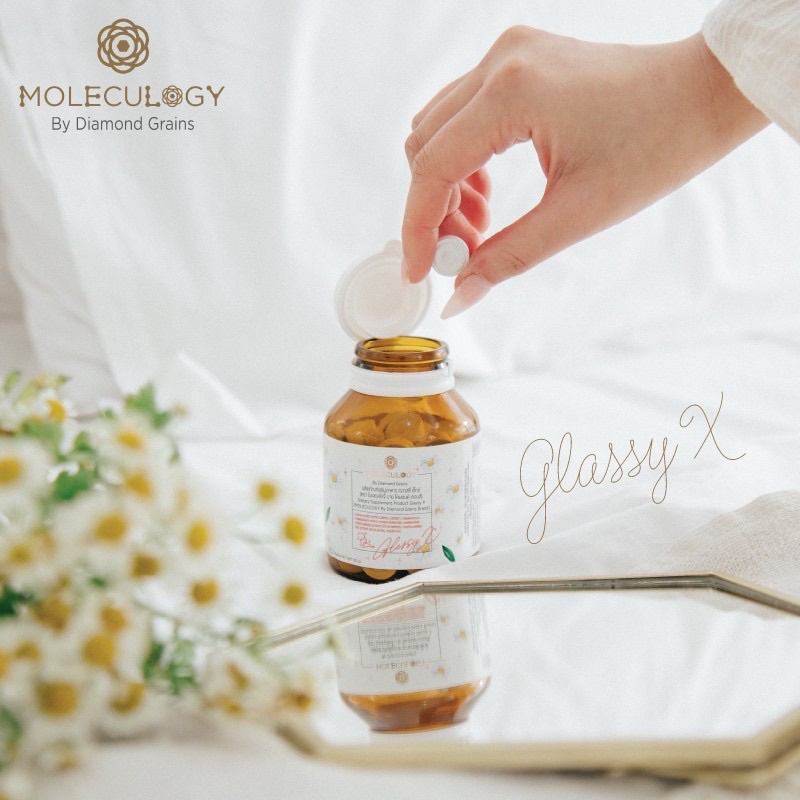 (ของแท้❤️พร้อมส่ง)GlassyX Moleculogy by diamond grains
