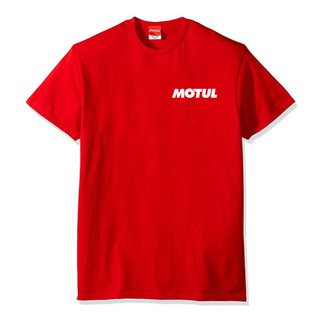 เสื้อยืด น้ำมันเครื่อง รถซิ่ง โมตุล MOTUL 002 คอกลม คุณภาพส่งออกเสื้อยืด