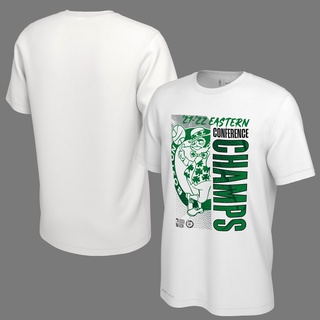 เสื้อยืด พิมพ์ลาย Nba 2022 Eastern Conference FInals Champions Boston Celtics Locker Room สีขาว