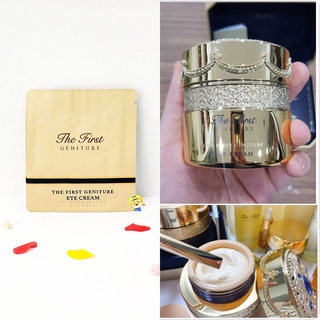 (EXP 2026) อายครีมสเต็มเซลล์ รุ่นท้อป OHUI The First Geniture Eye Cream