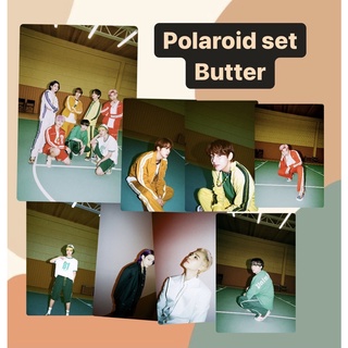 polaroid set BUTTER ขนาด 3*4 ลาย butter (fan made)