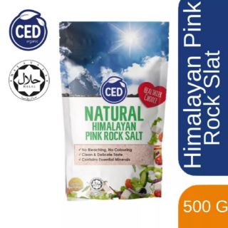 ถูกที่สุด🎉CED Himalayan Rock Salt เกลือชมพู-เกลือหิมาลายัน 500กรัม พร้อมส่ง🎊