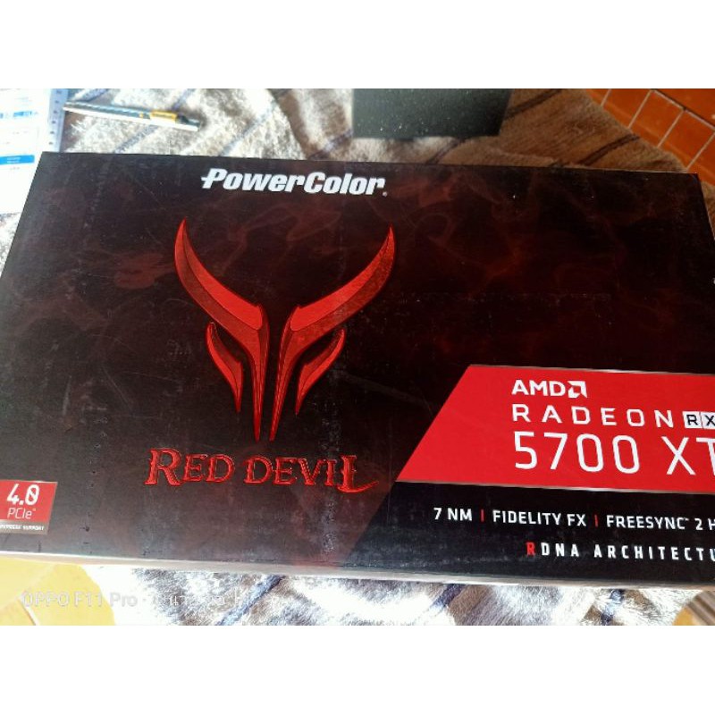 RX 5700 XT power color red devil