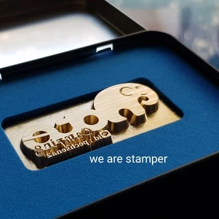 ตราประทับร้อน Hot Stamp สั่งทำตามแบบ(โลโก้)